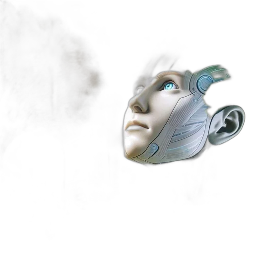 robot, mask, face, dragon transparent PNG cut-out