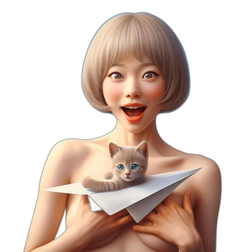 food, face, photorealistic, oil painting transparent PNG cut-out