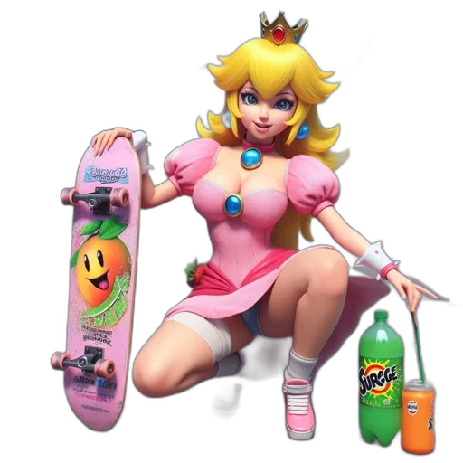 dress, weapon, concept art, vaporwave transparent PNG cut-out