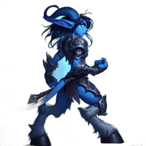 creature, mask, dragon, staff transparent PNG cut-out
