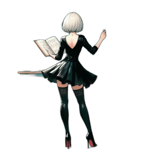 staff, weapon, dress, umbrella transparent PNG cut-out