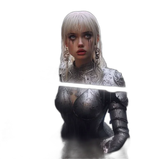 robot, dress, face, mask transparent PNG cut-out