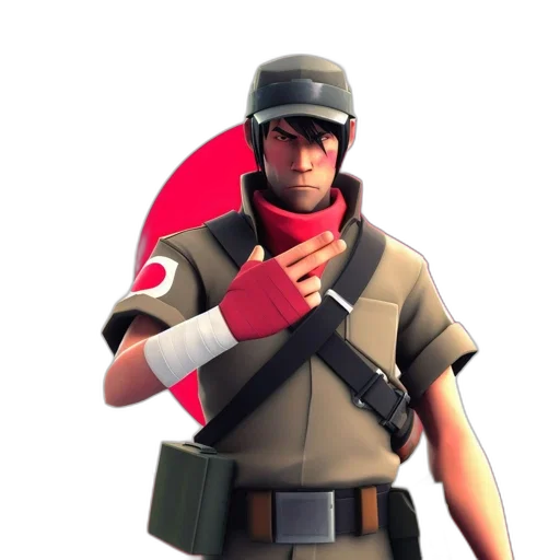 staff, weapon, hat, jacket transparent PNG cut-out