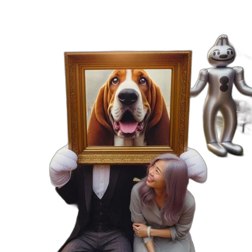 furniture, animal, staff, robot transparent PNG cut-out