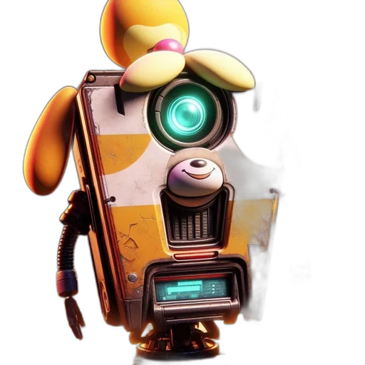 robot, staff, animal, weapon transparent PNG cut-out
