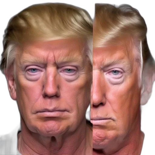 face, mask, creature, hair transparent PNG cut-out