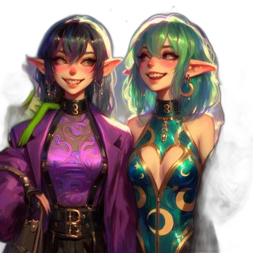 fantasy art, concept art, pixel art, oil painting transparent PNG cut-out