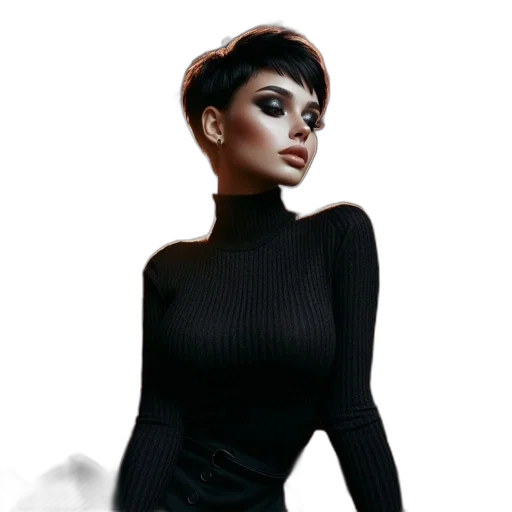 dress, jewelry, photorealistic, fantasy art transparent PNG cut-out