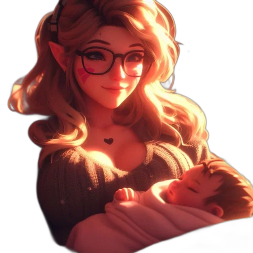 crown, face, concept art, pixel art transparent PNG cut-out