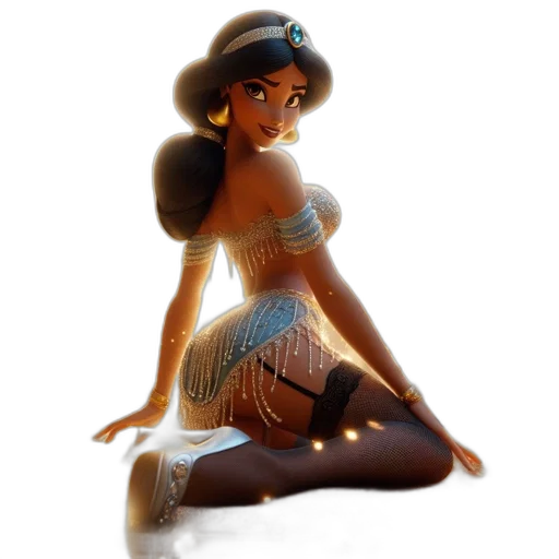 dress, concept art, fantasy art, 3d render transparent PNG cut-out