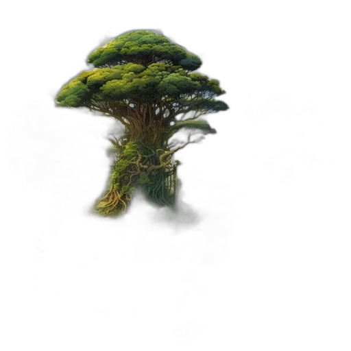 tree, crown, hair, animal transparent PNG cut-out