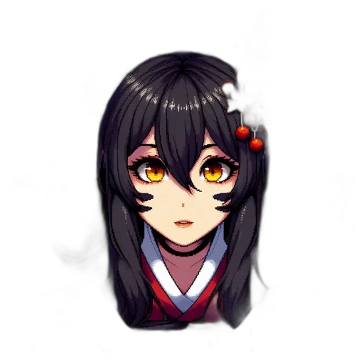 face, flower, mask, staff transparent PNG cut-out