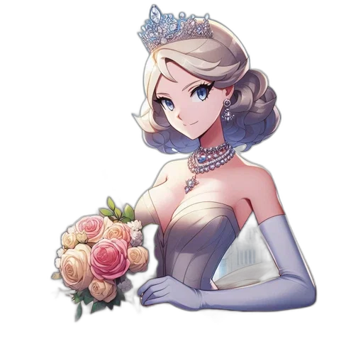 crown, staff, dress, jewelry transparent PNG cut-out
