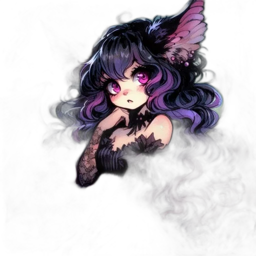dragon, staff, creature, mask transparent PNG cut-out