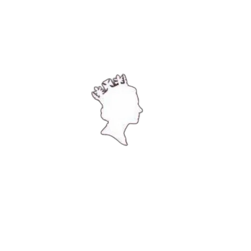 crown, face, mask, hair transparent PNG cut-out