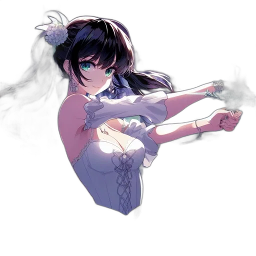 staff, weapon, sword, dress transparent PNG cut-out