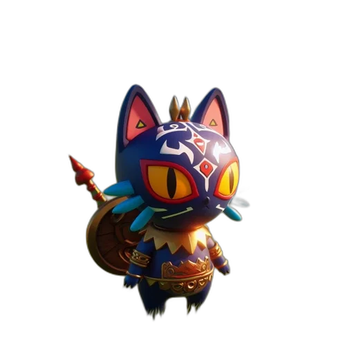 staff, mask, weapon, creature transparent PNG cut-out