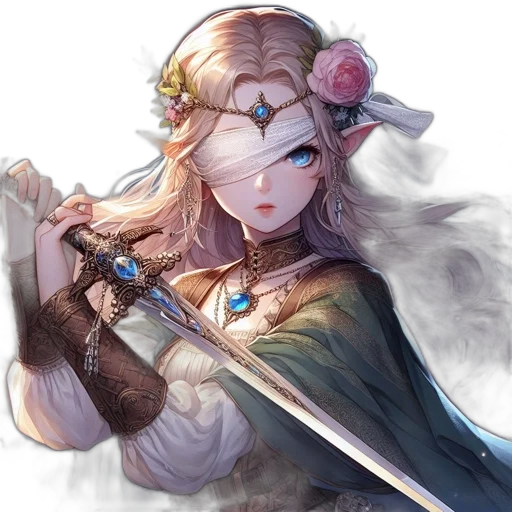 staff, sword, weapon, crown transparent PNG cut-out