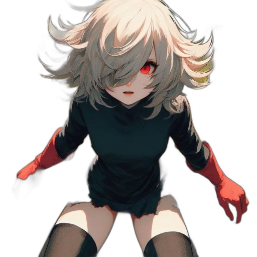 mask, hair, creature, robot transparent PNG cut-out