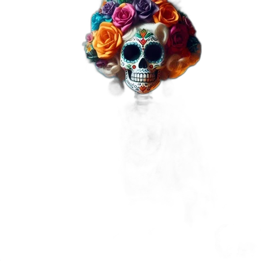 flower, crown, hat, mask transparent PNG cut-out
