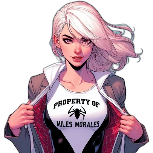 jacket, comic book art, concept art, cartoon transparent PNG cut-out