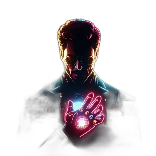 jacket, staff, comic book art, concept art transparent PNG cut-out
