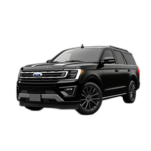 car, black, 2021, ford transparent PNG cut-out
