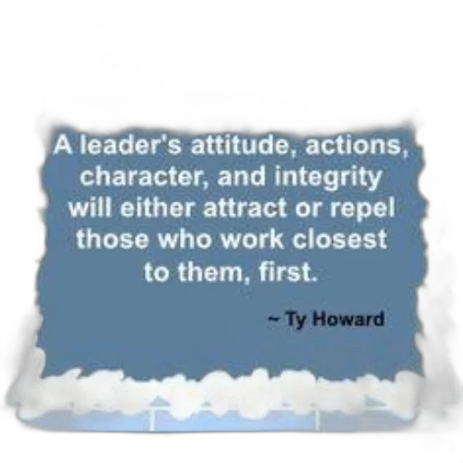 quote, howard, leadership, stating transparent PNG cut-out