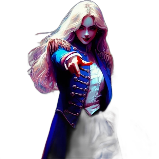 jacket, staff, concept art, fantasy art transparent PNG cut-out