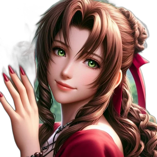 face, jewelry, staff, fantasy art transparent PNG cut-out