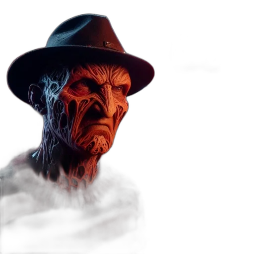 face, mask, hat, staff transparent PNG cut-out