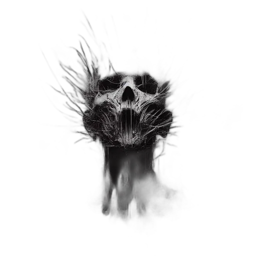 mask, creature, face, hair transparent PNG cut-out