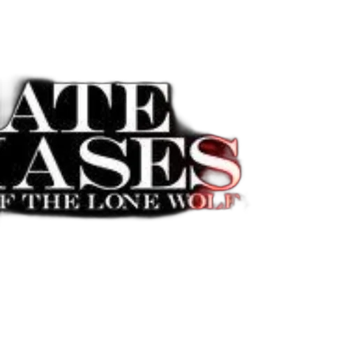 gate, lone, wolf, poster transparent PNG cut-out
