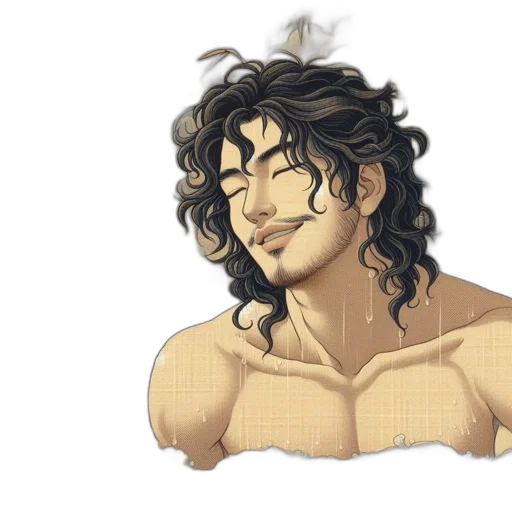 face, hair, mask, crown transparent PNG cut-out