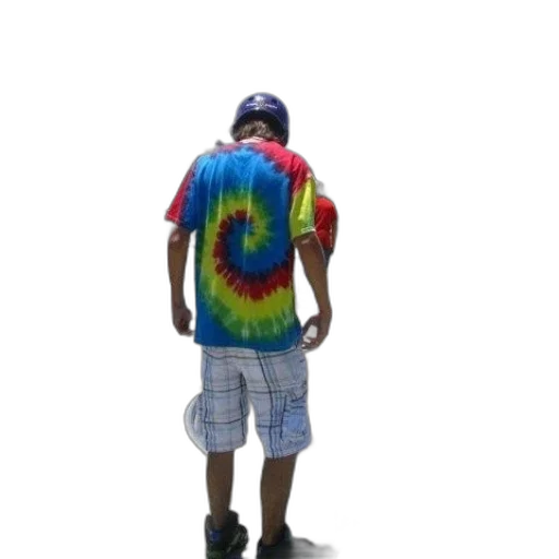 jacket, hat, staff, creature transparent PNG cut-out