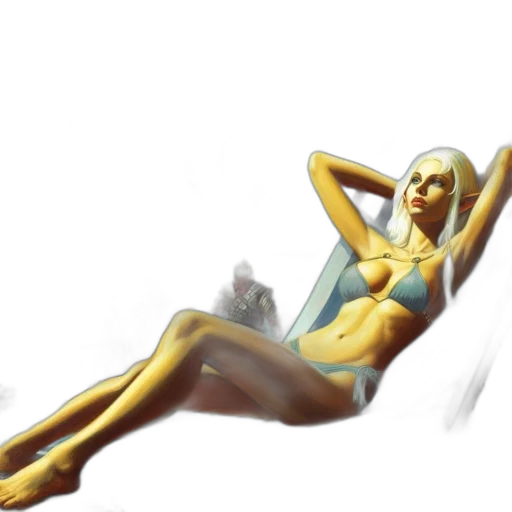 concept art, fantasy art, 3d render, photorealistic transparent PNG cut-out