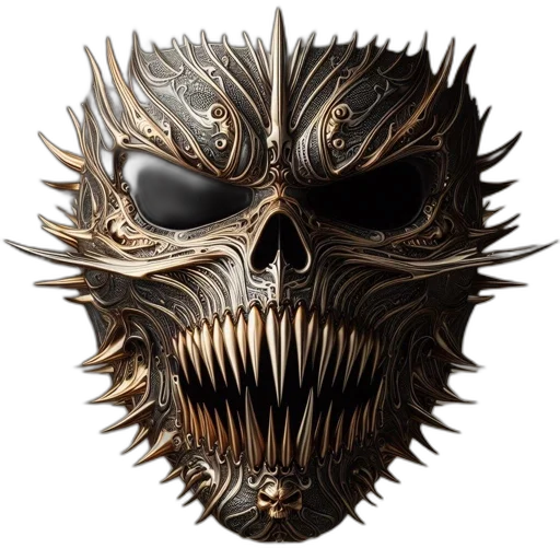 mask, face, crown, jewelry transparent PNG cut-out