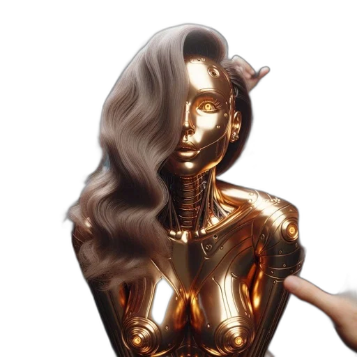 hair, jewelry, crown, 3d render transparent PNG cut-out
