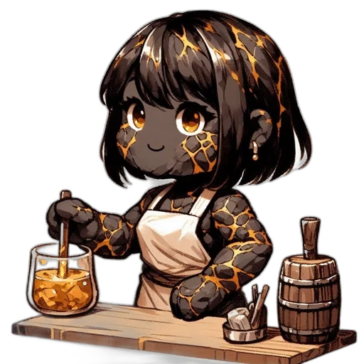 robot, food, bottle, pixel art transparent PNG cut-out