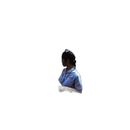 staff, face, hair, jacket transparent PNG cut-out
