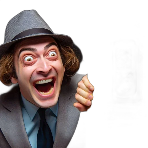 hat, face, staff, mask transparent PNG cut-out