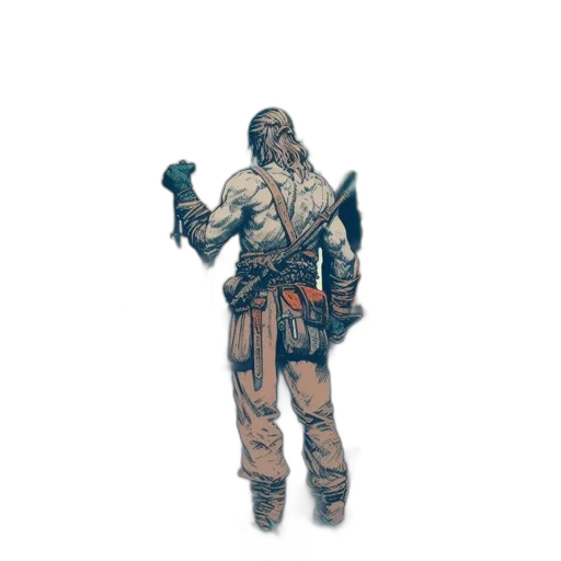 staff, weapon, sword, creature transparent PNG cut-out