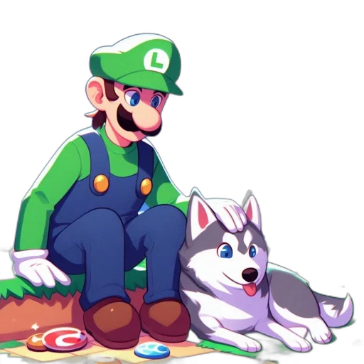 animal, creature, staff, pixel art transparent PNG cut-out