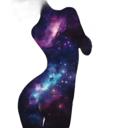 dress, concept art, vaporwave, 3d render transparent PNG cut-out
