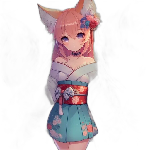 staff, dress, creature, mask transparent PNG cut-out