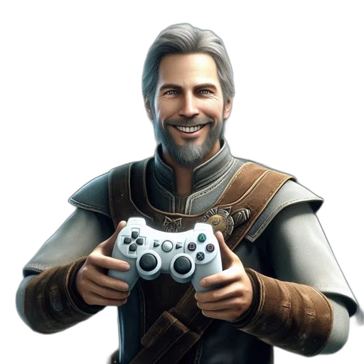 weapon, face, staff, jacket transparent PNG cut-out