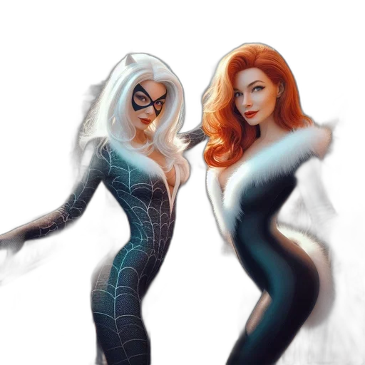 comic book art, concept art, fantasy art, cartoon transparent PNG cut-out