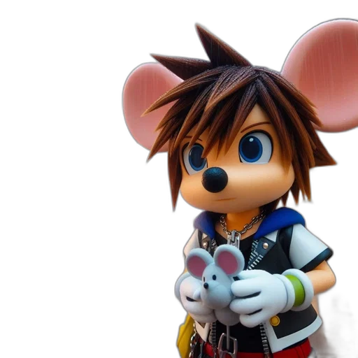 3d render, concept art, anthropomorphic, rodent transparent PNG cut-out