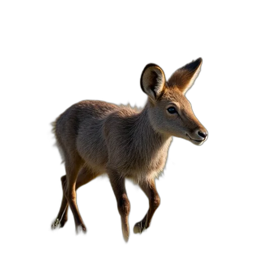 animal, creature, staff, crown transparent PNG cut-out