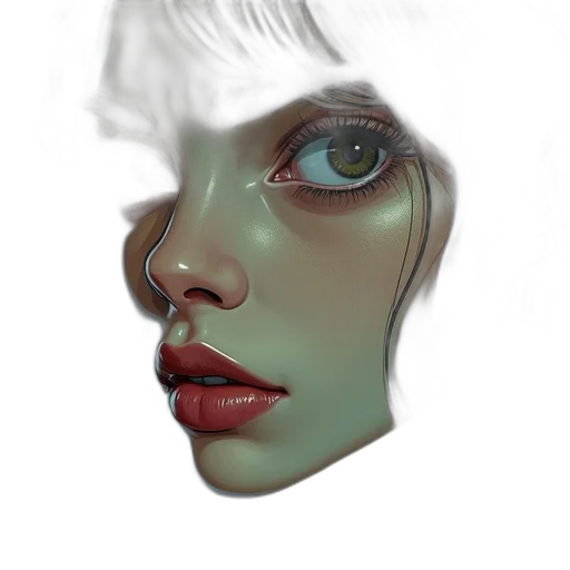 face, mask, creature, robot transparent PNG cut-out